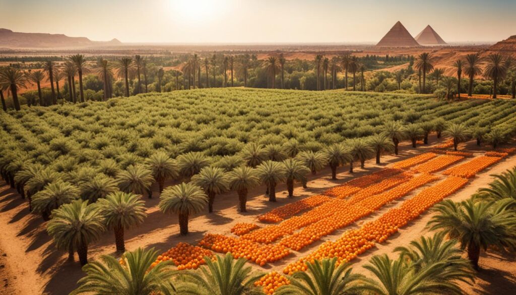 egypt orange production