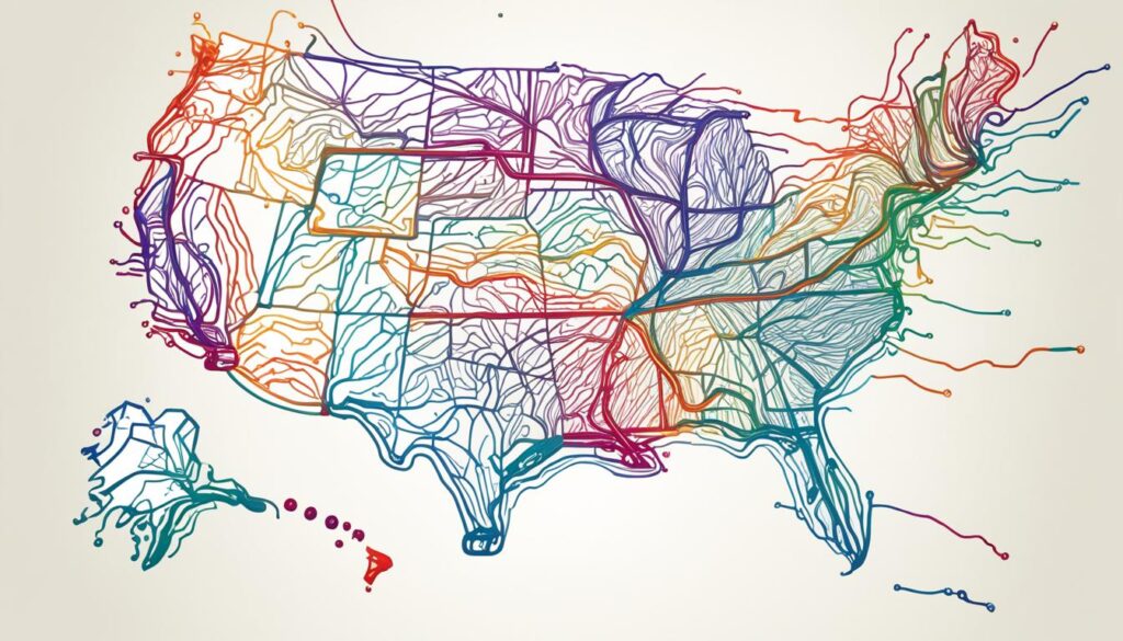 Gas Mileage Map