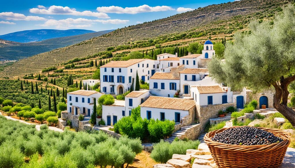 Greece olive oil