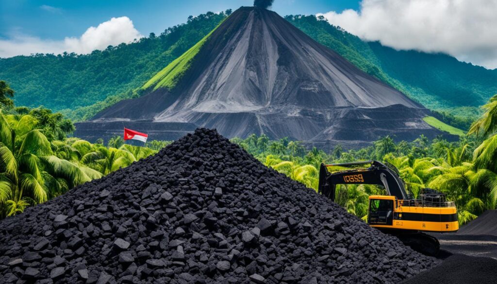 Indonesia's coal production