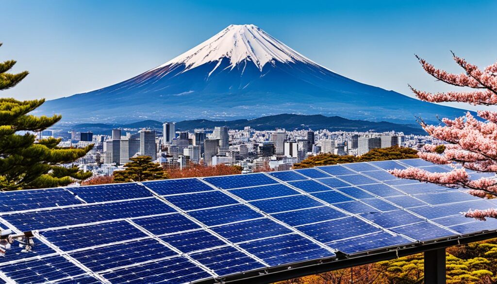 Japan solar energy