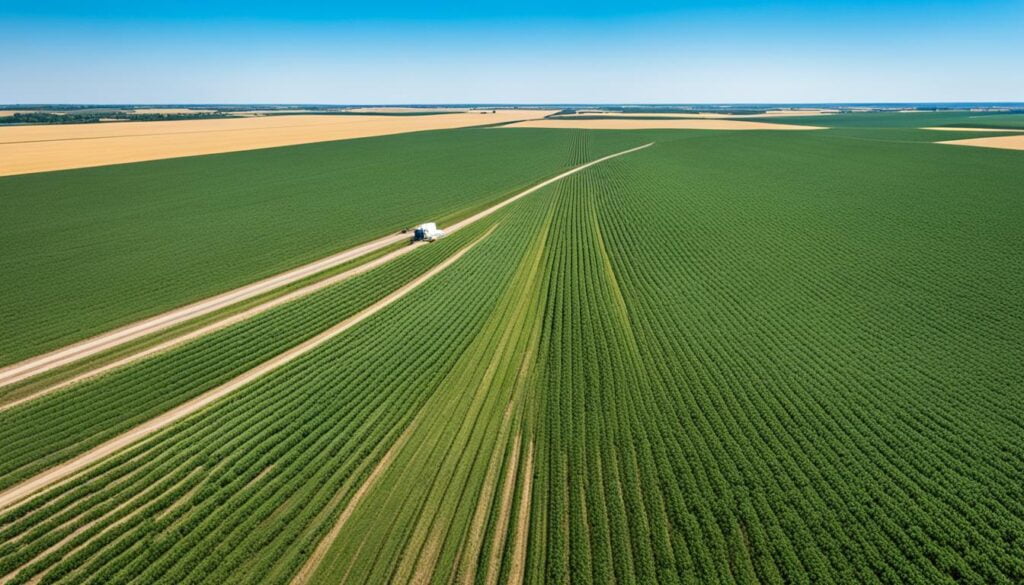 Soybean farm