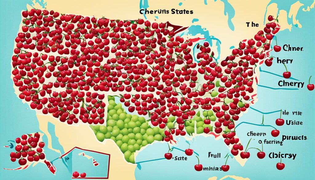 Top Cherry Producing States in the US