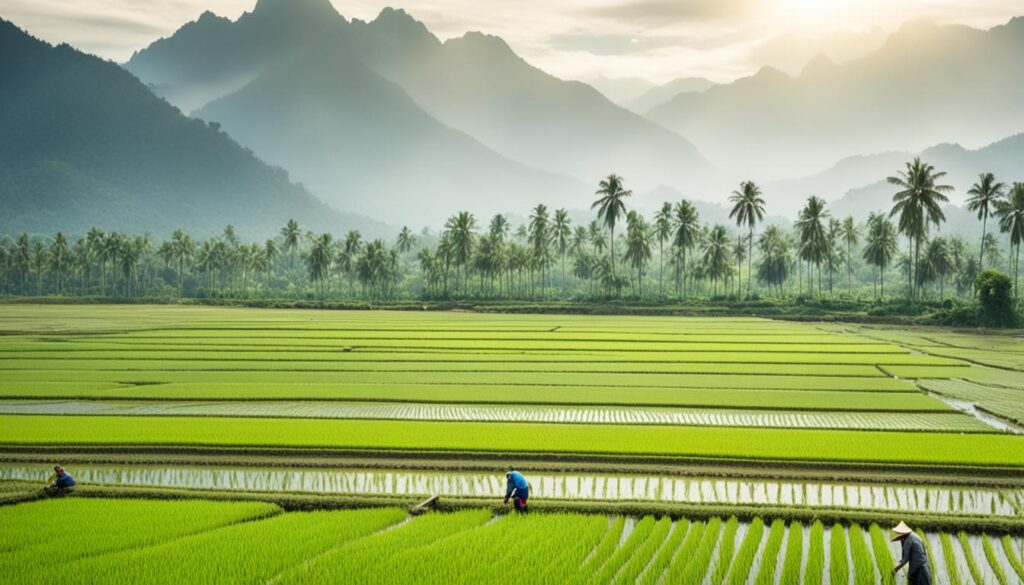 rice production by country