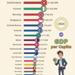 Countries with the Highest GDP per Capita (2024, in USD)