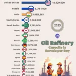 Countries with the Largest Oil Refining Capacity