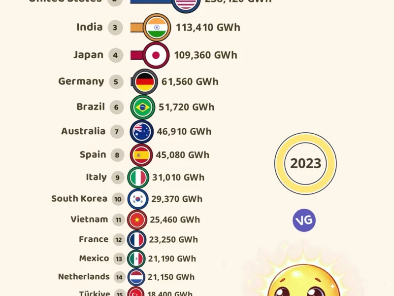 Annual Solar Energy Generation