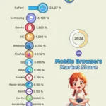 Most Popular Mobile Browsers in the World 2024