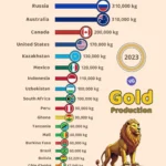 Top Gold-Producing Countries (2023)