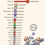 🌍 Top 20 Steel-Producing Countries (2023) 🏗️