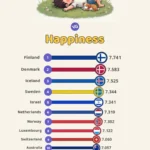 😊 Top 10 Happiest Countries (2024) 🌍