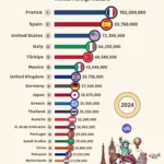 the world's most visited countries 2024